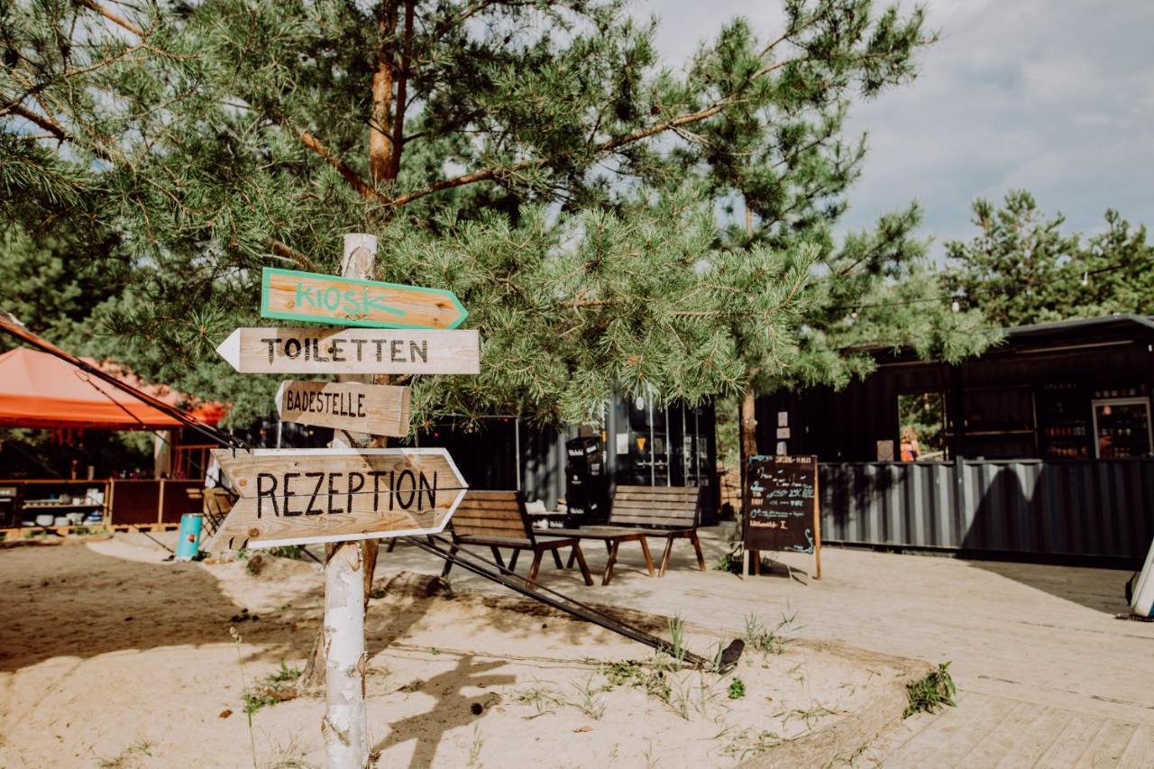 Raus Und Gut Glamping Am Graebendorfer See Drebkau Екстер'єр фото