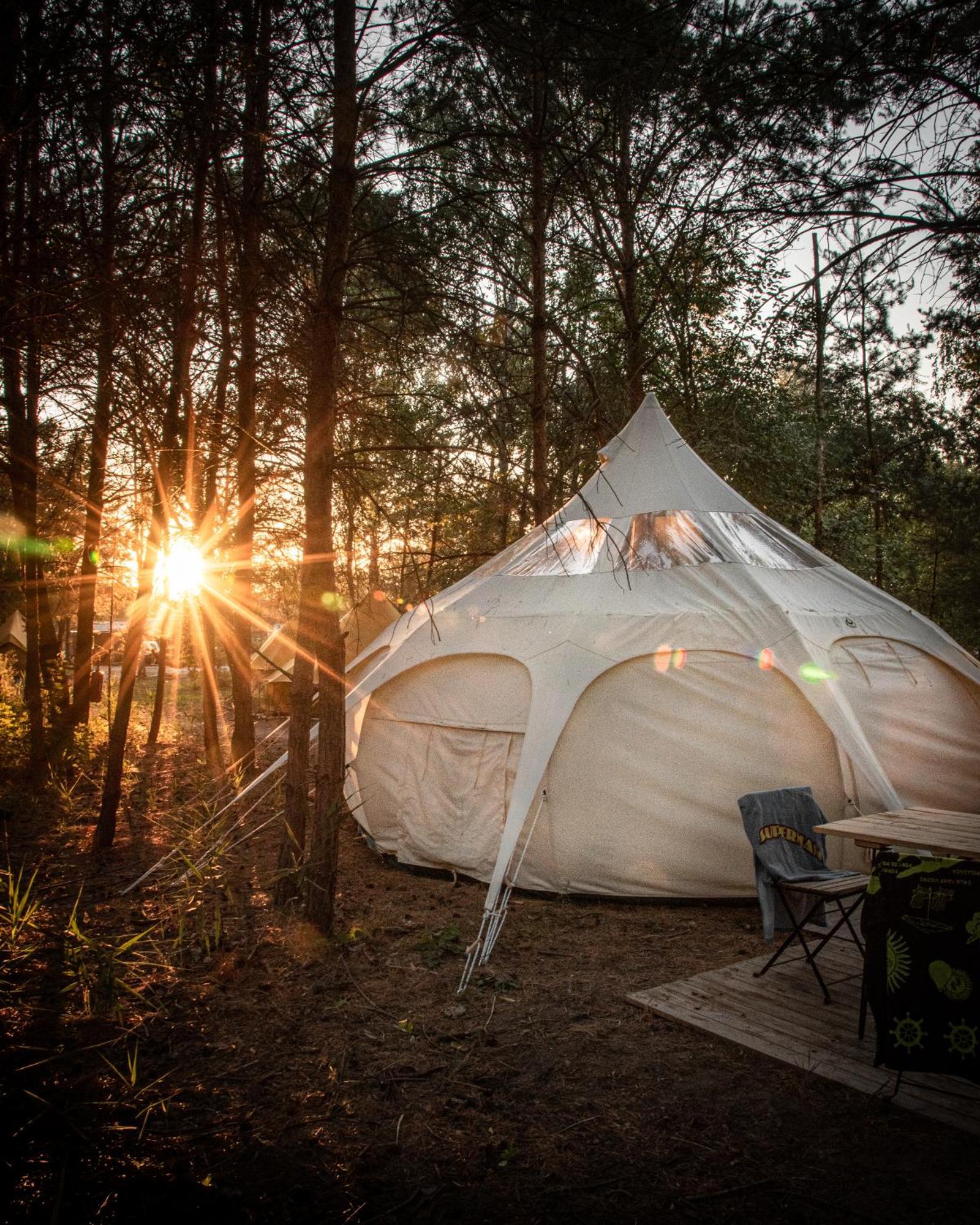 Raus Und Gut Glamping Am Graebendorfer See Drebkau Екстер'єр фото