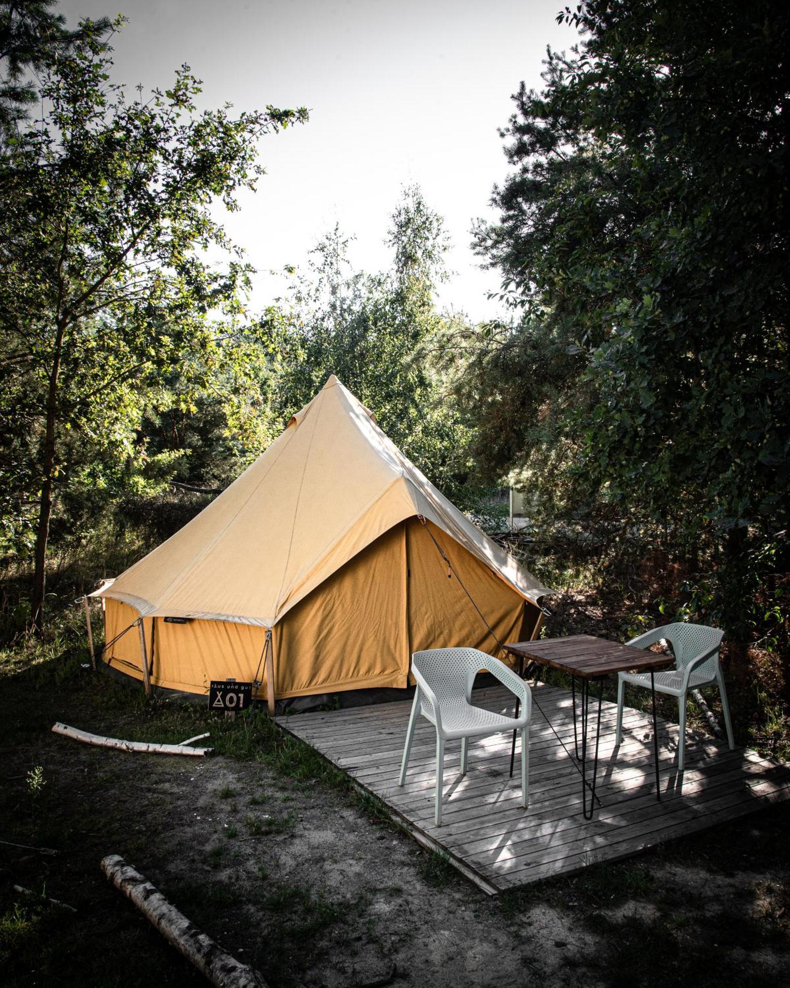 Raus Und Gut Glamping Am Graebendorfer See Drebkau Екстер'єр фото