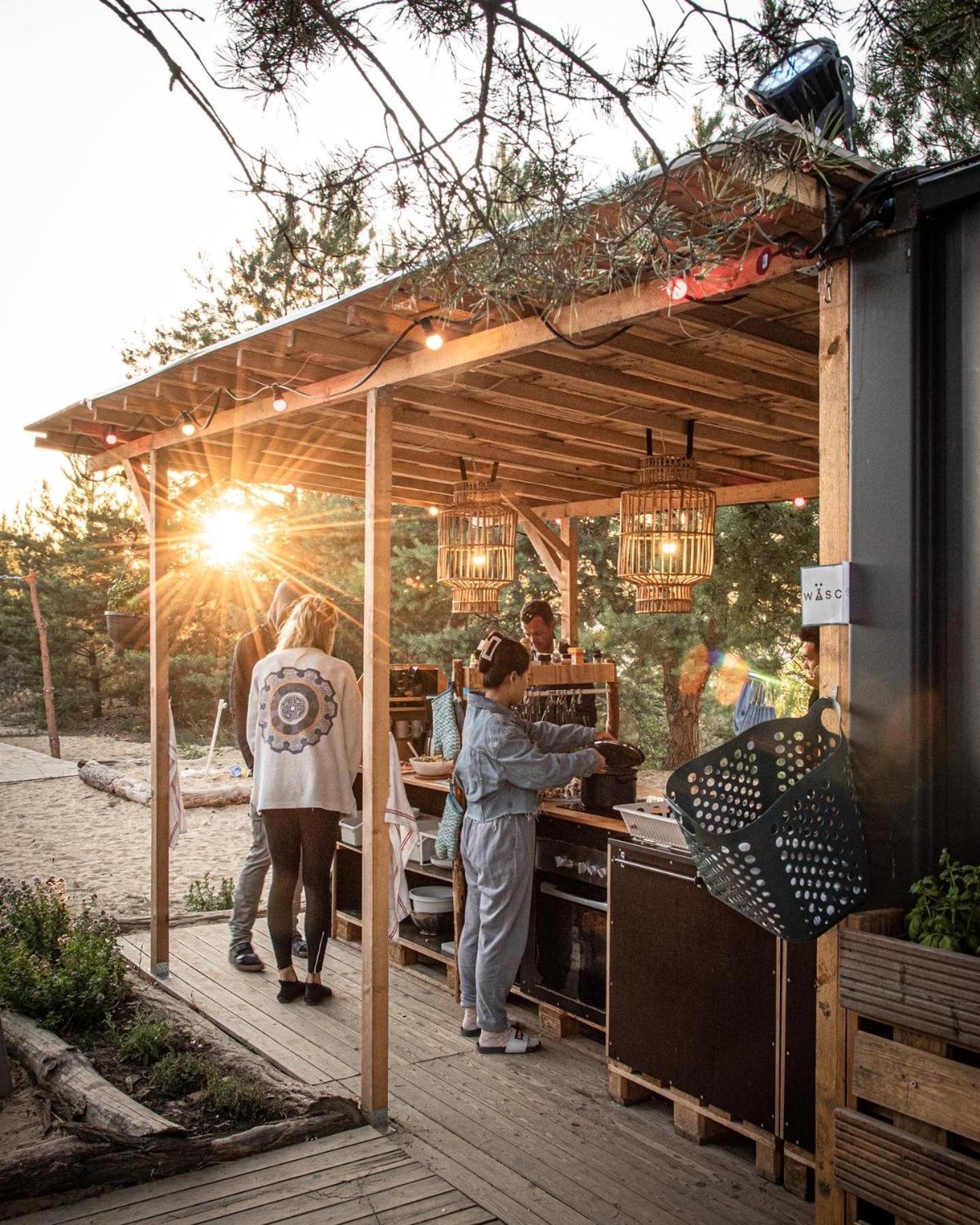 Raus Und Gut Glamping Am Graebendorfer See Drebkau Екстер'єр фото