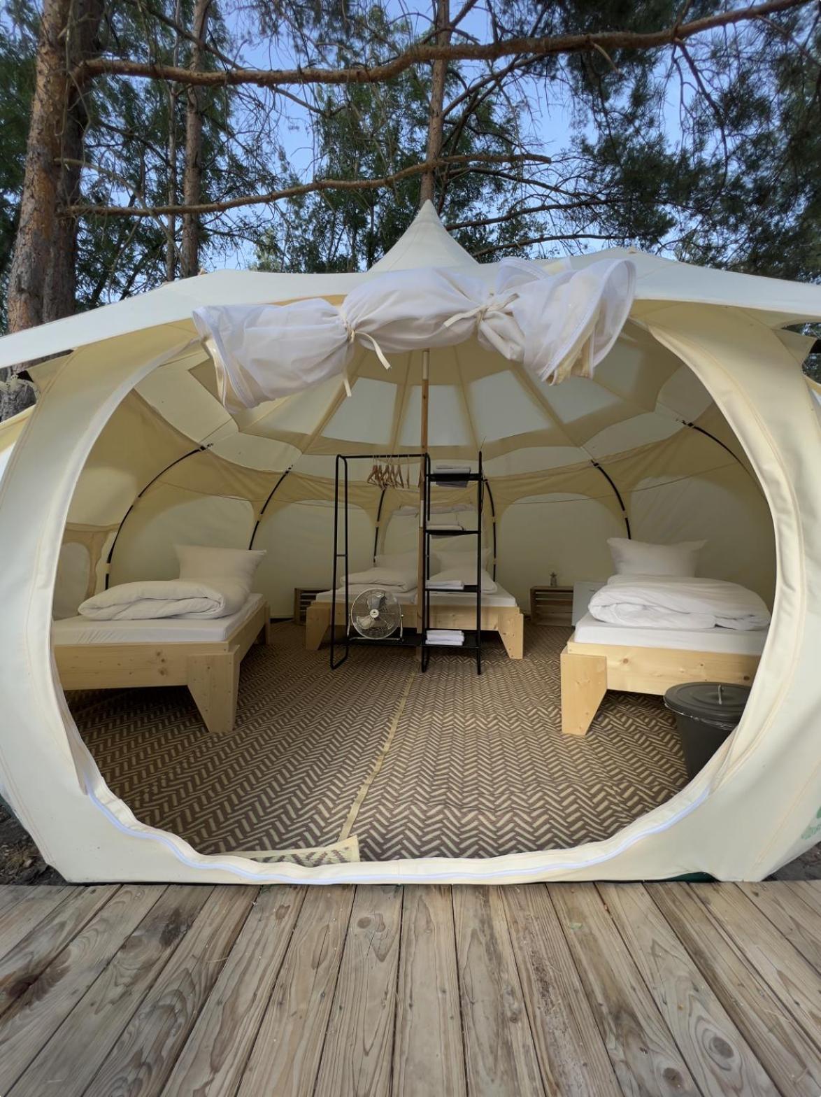 Raus Und Gut Glamping Am Graebendorfer See Drebkau Екстер'єр фото