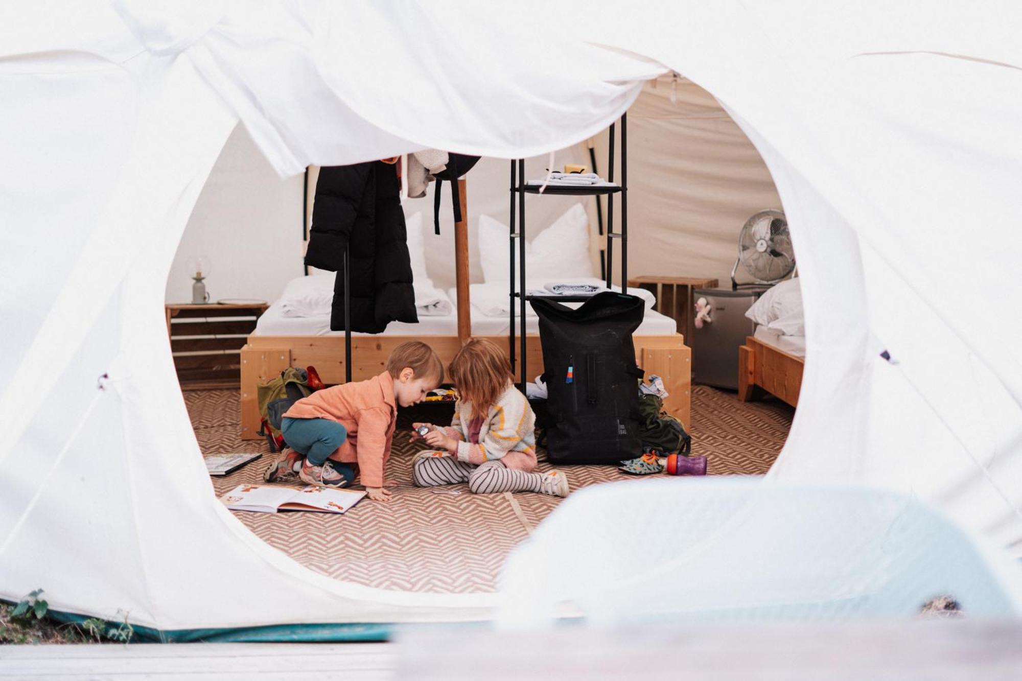 Raus Und Gut Glamping Am Graebendorfer See Drebkau Екстер'єр фото