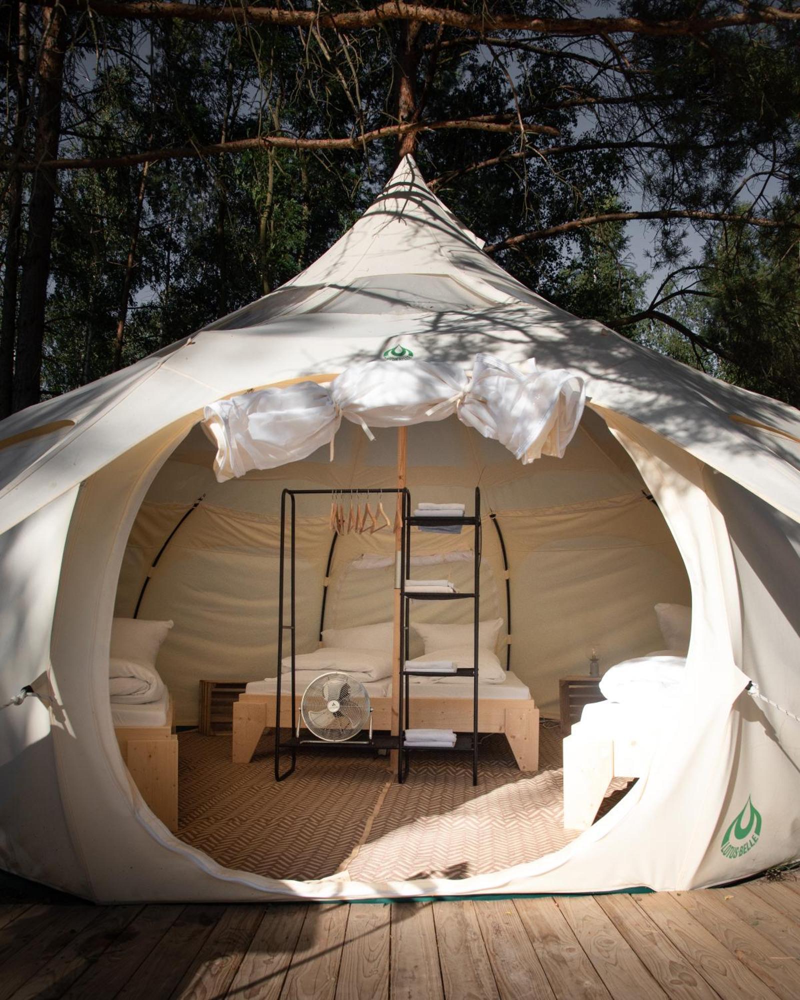 Raus Und Gut Glamping Am Graebendorfer See Drebkau Екстер'єр фото
