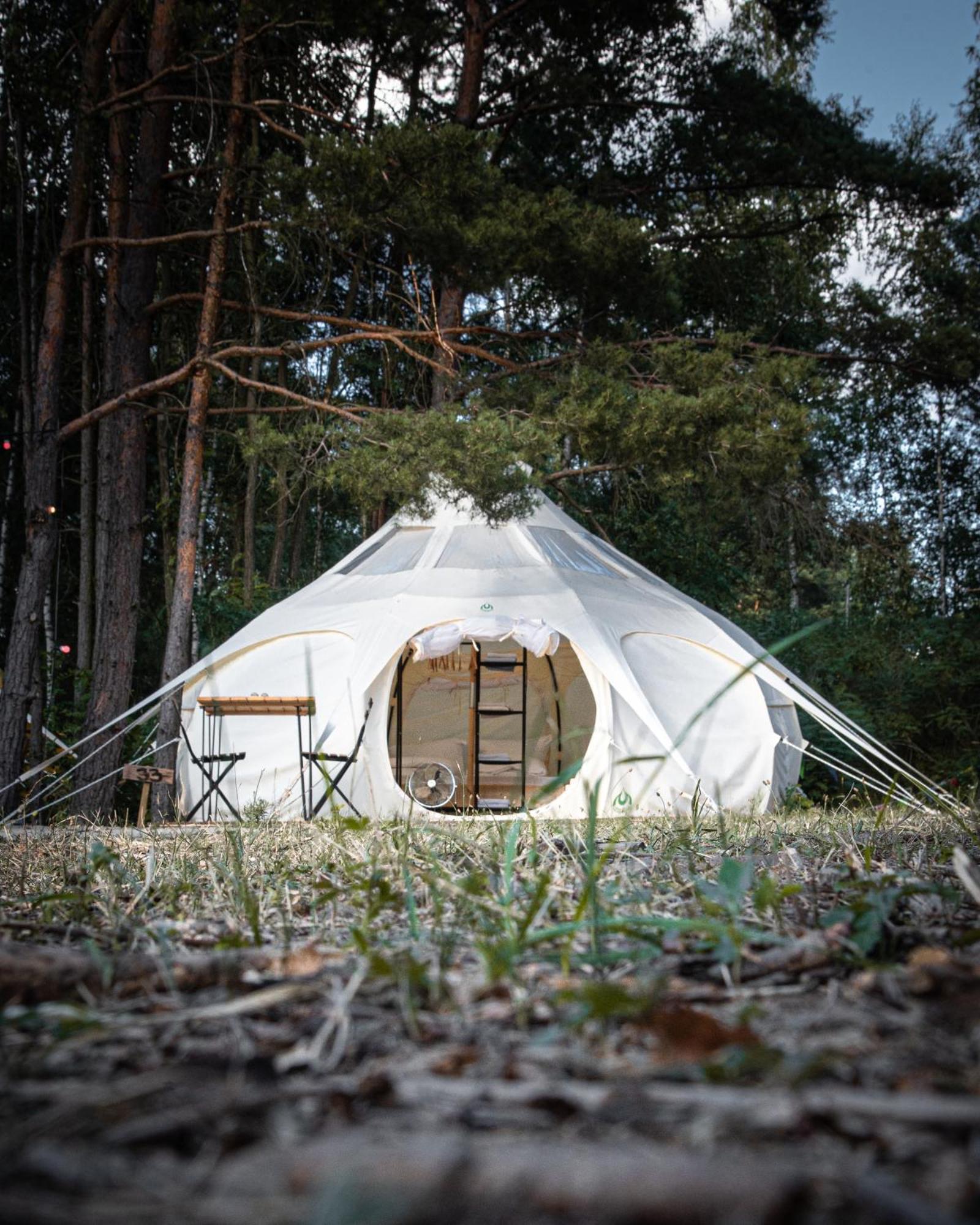 Raus Und Gut Glamping Am Graebendorfer See Drebkau Екстер'єр фото