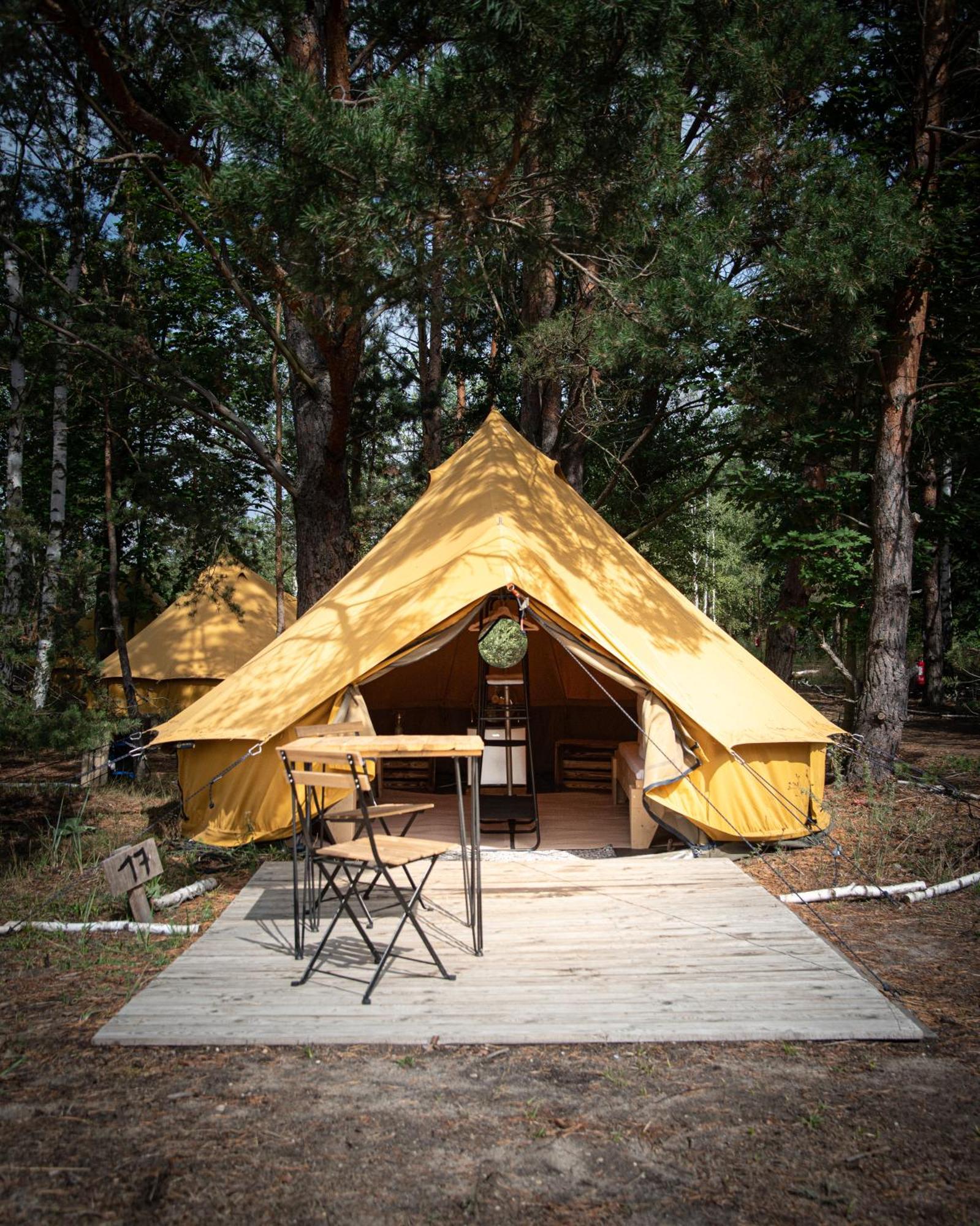 Raus Und Gut Glamping Am Graebendorfer See Drebkau Екстер'єр фото
