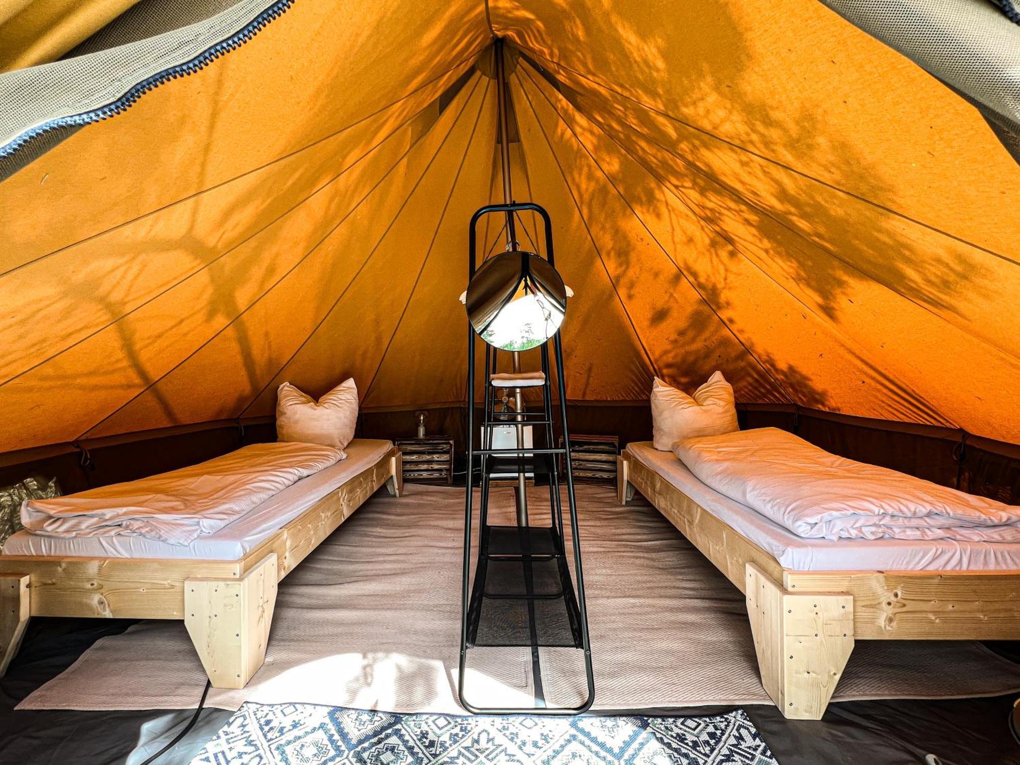 Raus Und Gut Glamping Am Graebendorfer See Drebkau Екстер'єр фото