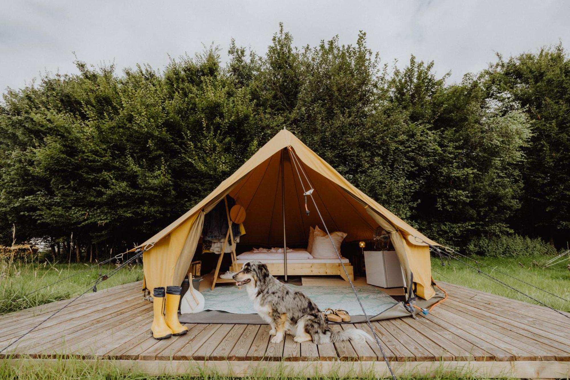 Raus Und Gut Glamping Am Graebendorfer See Drebkau Екстер'єр фото