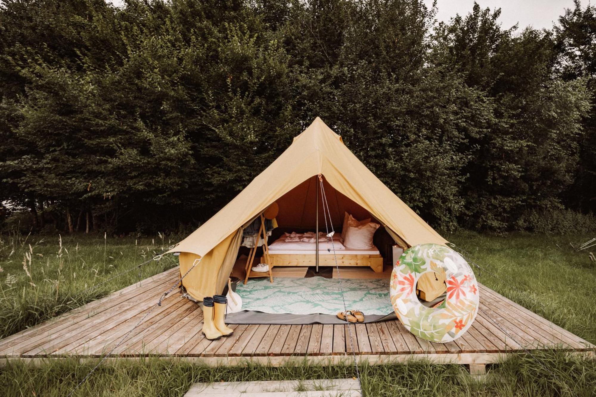 Raus Und Gut Glamping Am Graebendorfer See Drebkau Екстер'єр фото